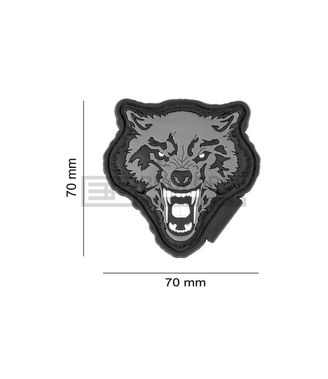 JTG Wolf Rubber Patch - SWAT