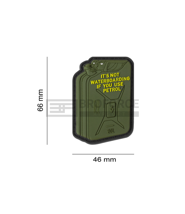 JTG Not For Every Body Rubber Patch - Multicolor