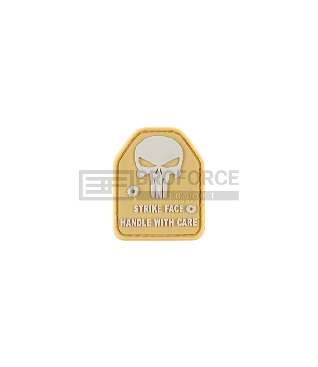 JTG SAPI Skull Rubber Patch - Desert