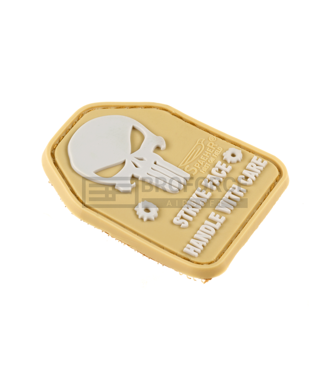 JTG SAPI Skull Rubber Patch - Desert
