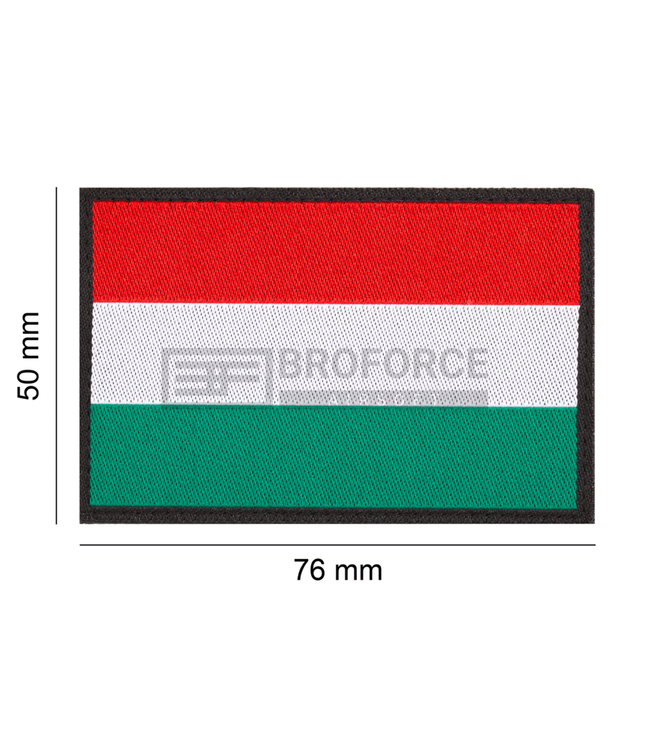 Clawgear Hungary Flag Patch - Multicolor