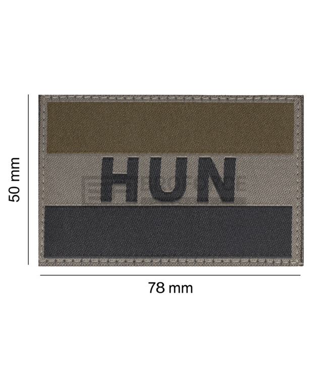 Clawgear Hungary Flag Patch - RAL7013