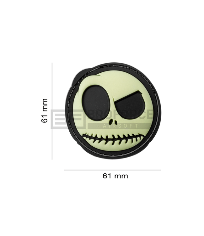 JTG Nightmare Rubber Patch - Glow