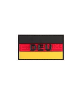 JTG Small German Flag Rubber Patch - Multicolor