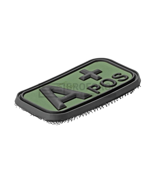 JTG Bloodtype Rubber Patch A Pos - Forest