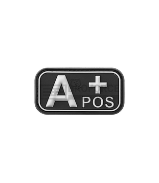 JTG Bloodtype Rubber Patch A Pos - SWAT