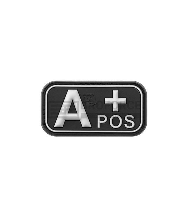 JTG Bloodtype Rubber Patch A Pos - SWAT