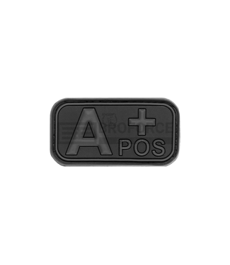 JTG Bloodtype Rubber Patch A Pos - Blackops