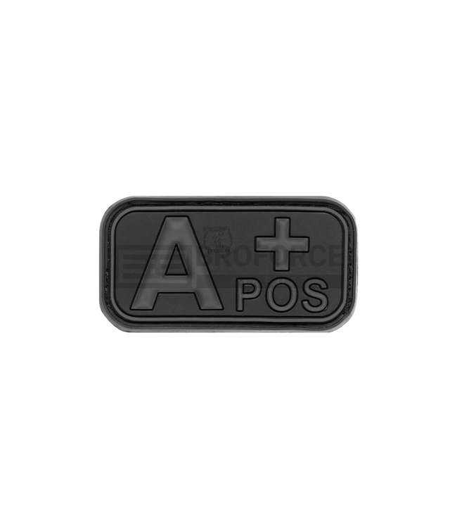 JTG Bloodtype Rubber Patch A Pos - Blackops