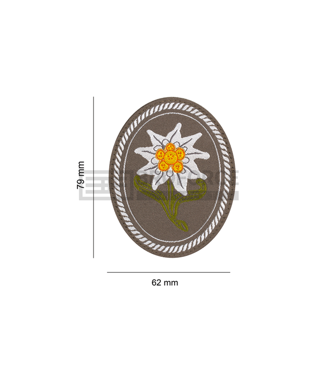 Clawgear Edelweiss Patch Oval - Multicolor