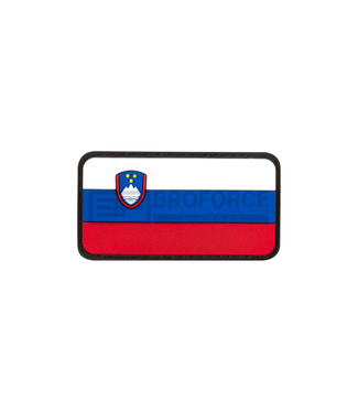 JTG Slovenia Flag Rubber Patch - Multicolor