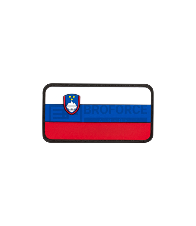 JTG Slovenia Flag Rubber Patch - Multicolor