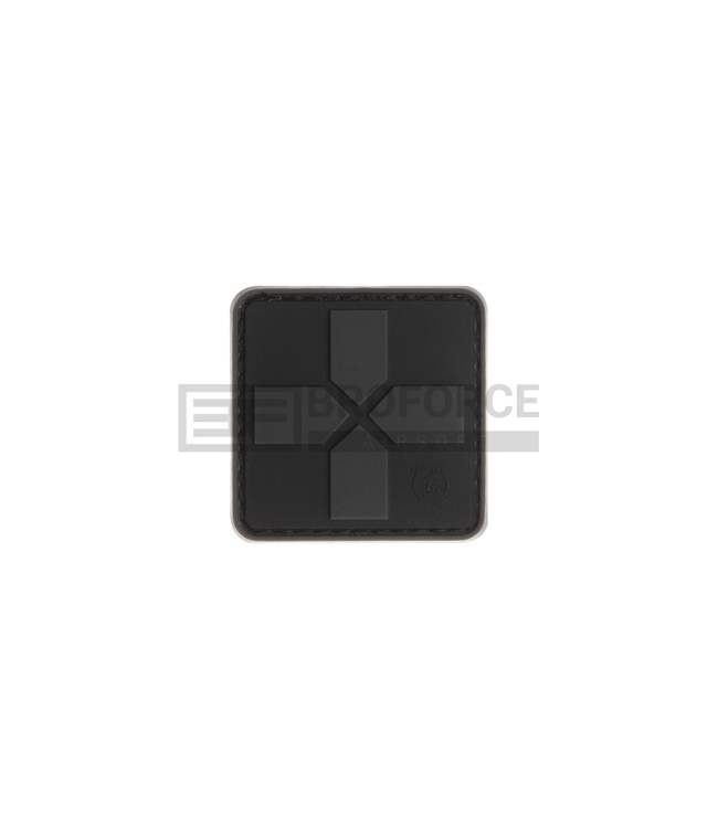 JTG Red Cross Rubber Patch 40mm - Blackops