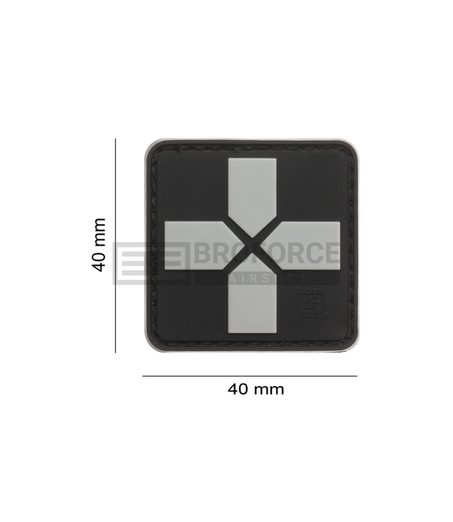 JTG Red Cross Rubber Patch 40mm - SWAT