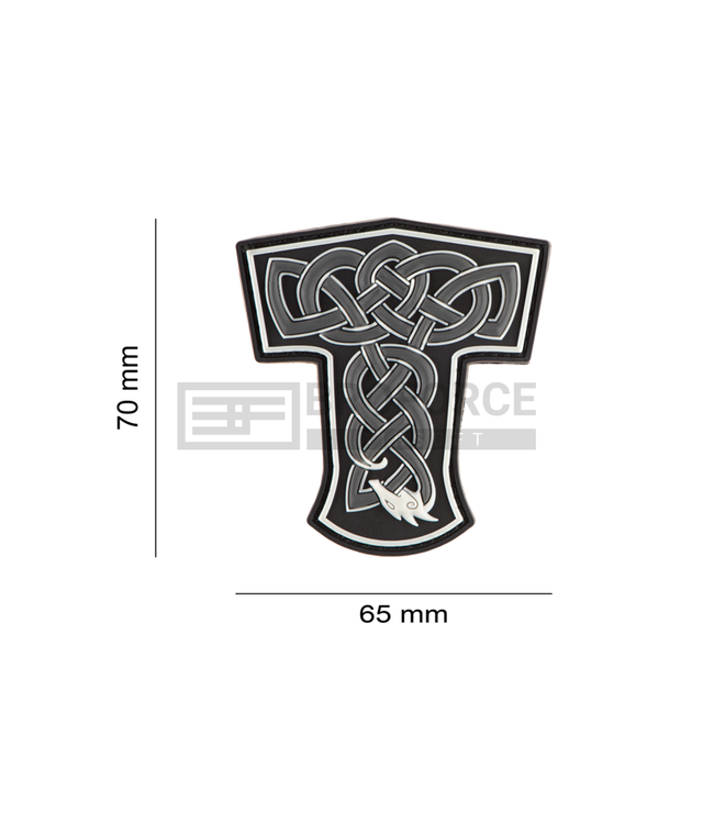 JTG Thors Hammer Dragon Rubber Patch - SWAT