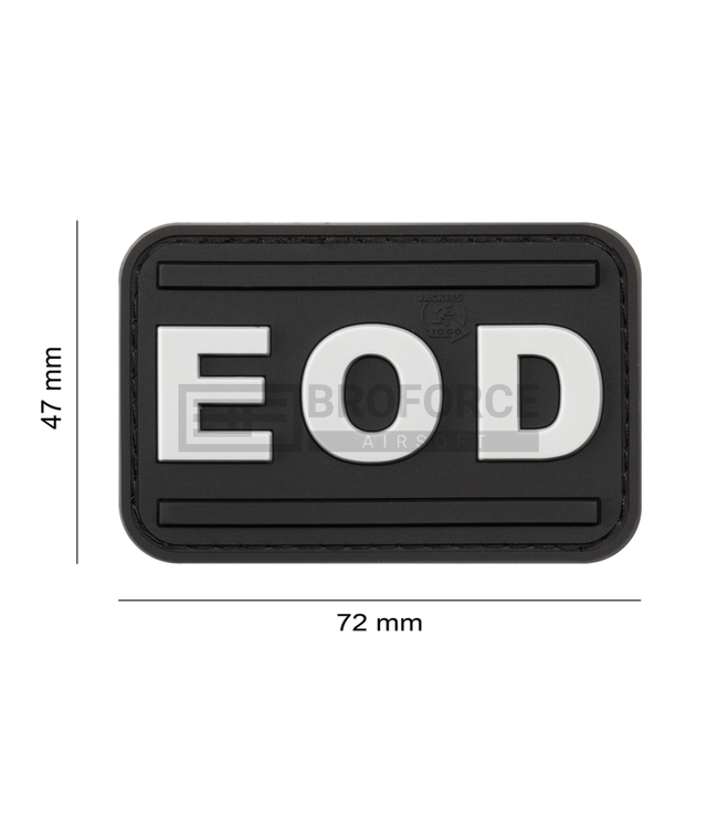 JTG EOD Rubber Patch - SWAT