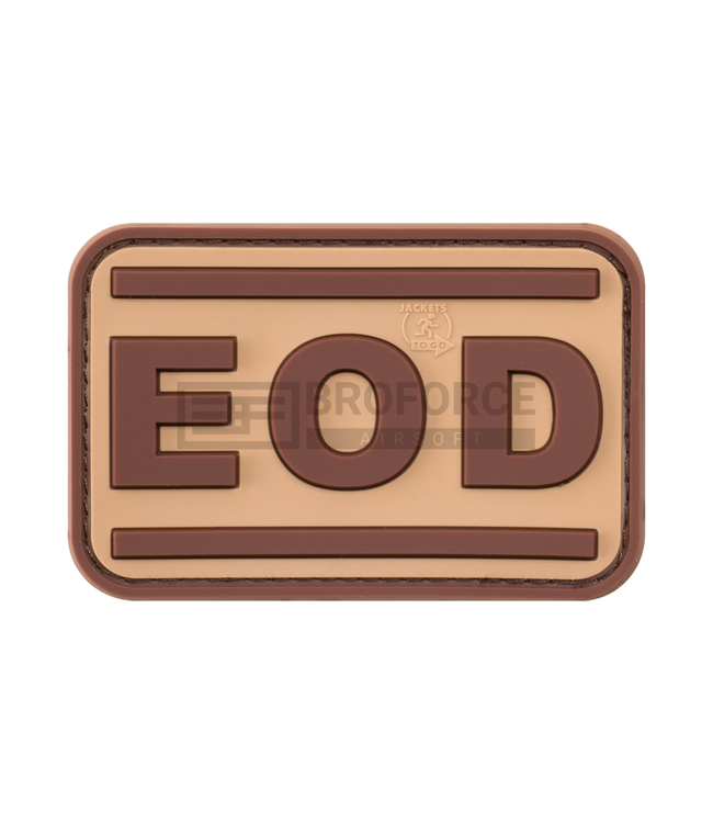 JTG EOD Rubber Patch - Desert