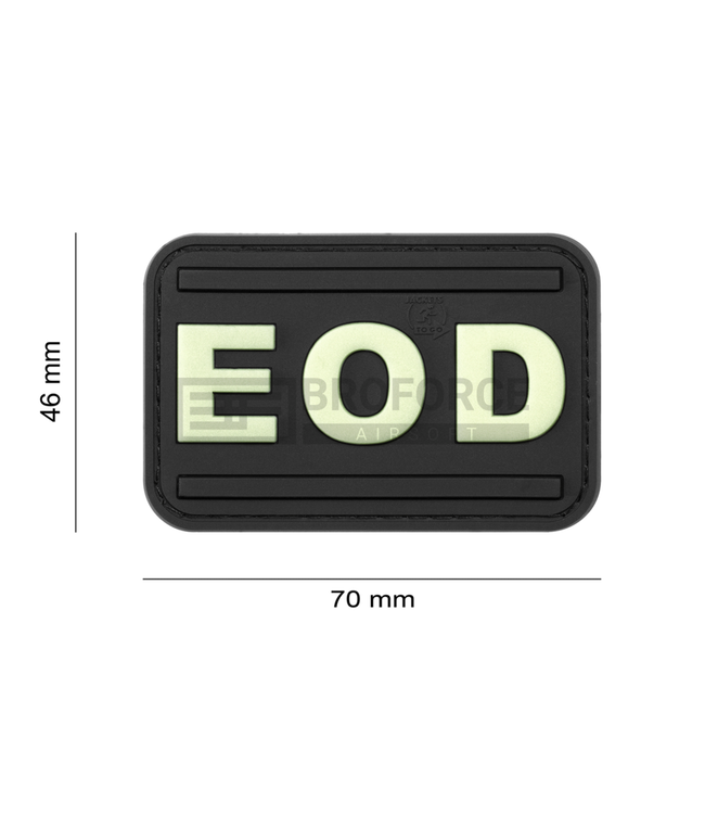 JTG EOD Rubber Patch - Glow