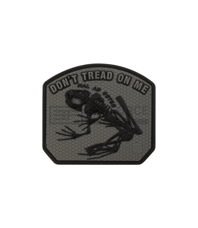 JTG Don't Tread on me Frog Rubber Patch - Ranger Green