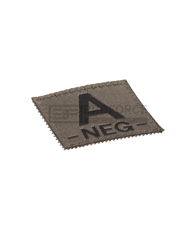 Clawgear A Neg Bloodgroup Patch - RAL7013