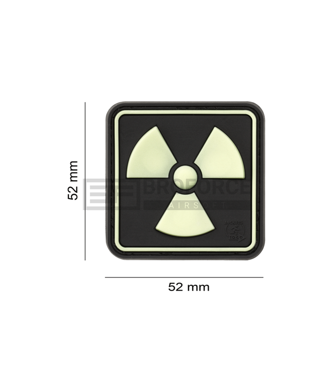 JTG Radioactive Rubber Patch - Glow