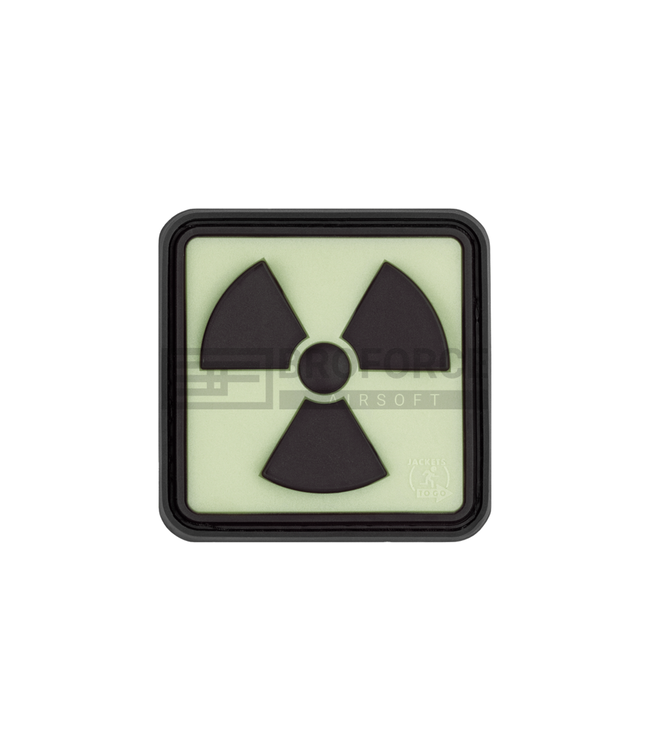 JTG Radioactive Rubber Patch - Glow Back