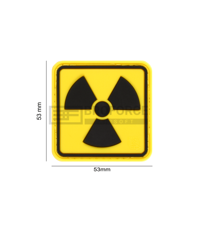 JTG Radioactive Rubber Patch - Multicolor