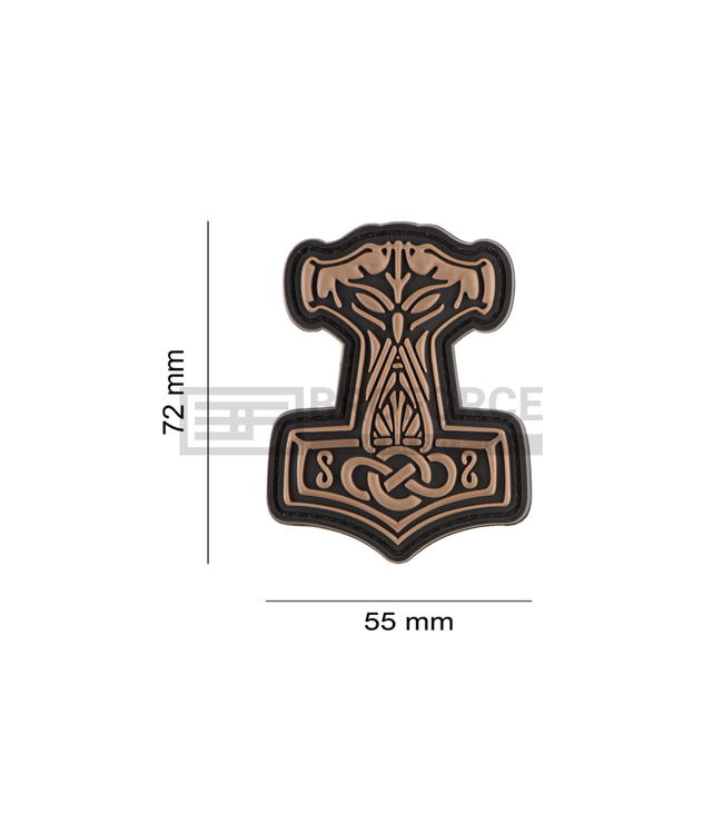 JTG Thors Hammer Rubber Patch - Tank