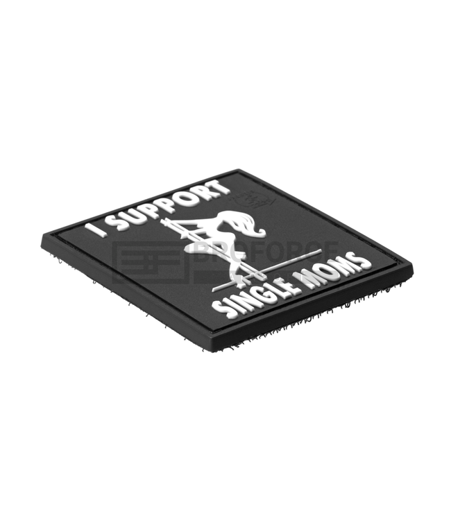 JTG I Support Single Mums Rubber Patch - SWAT