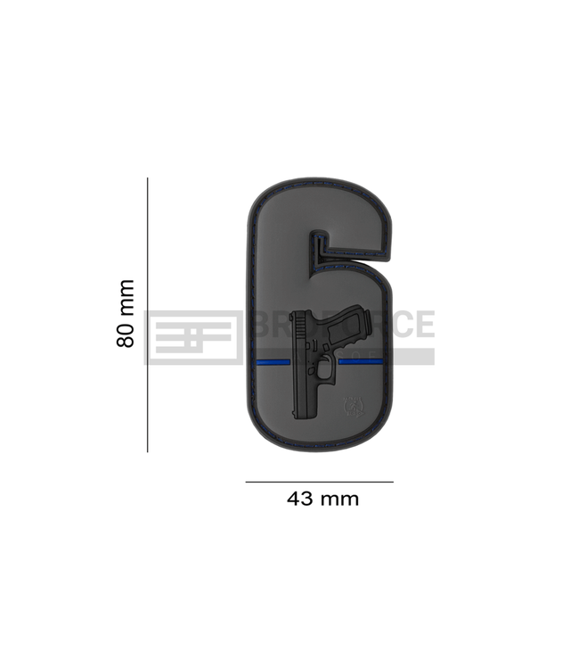 JTG Watch your Six Rubber Patch - Blackops