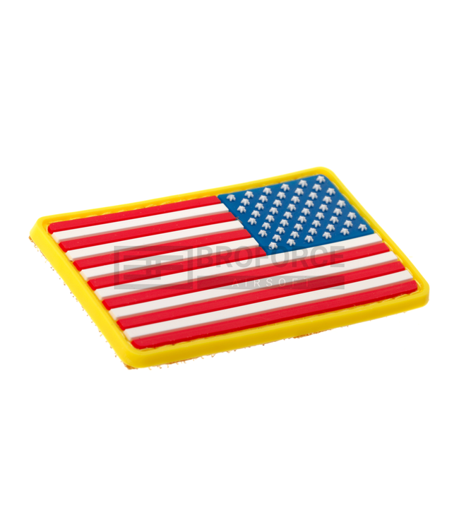 JTG US Flag Rubber Patch Reversed - Multicolor