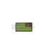 JTG US Flag Rubber Patch Reversed - Forest
