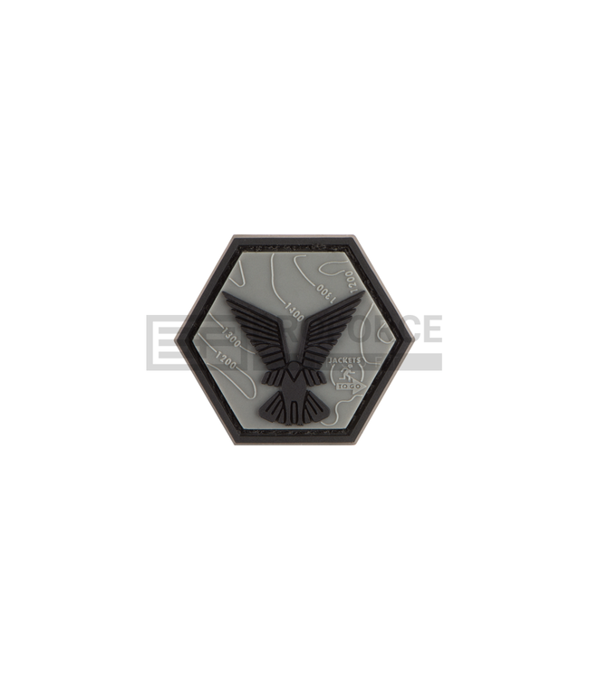 JTG Hex Scouts Rubber Patch - Grey