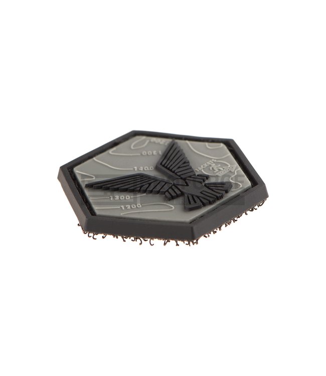 JTG Hex Scouts Rubber Patch - Grey