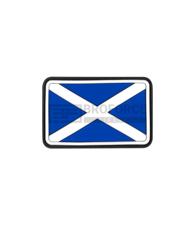 JTG Scotland Flag Rubber Patch - Multicolor