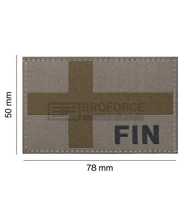 Clawgear Finland Flag Patch - RAL7013