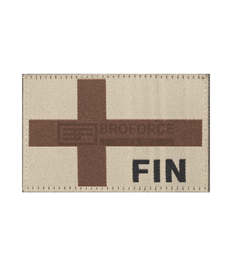 Clawgear Finland Flag Patch - Desert Clawgear Finland Flag Patch - Desert