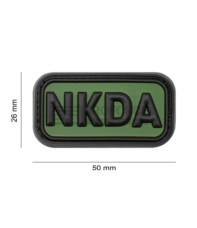 JTG NKDA Rubber Patch - Forest