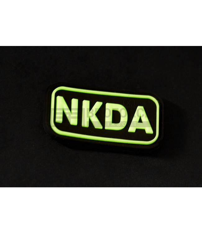 JTG NKDA Rubber Patch - Glow