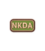 JTG NKDA Rubber Patch - Green