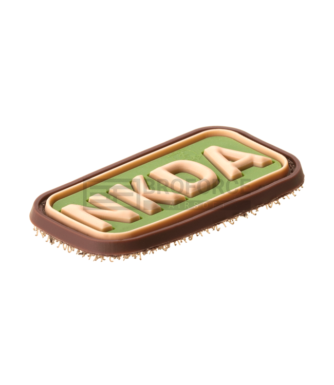 JTG NKDA Rubber Patch - Green
