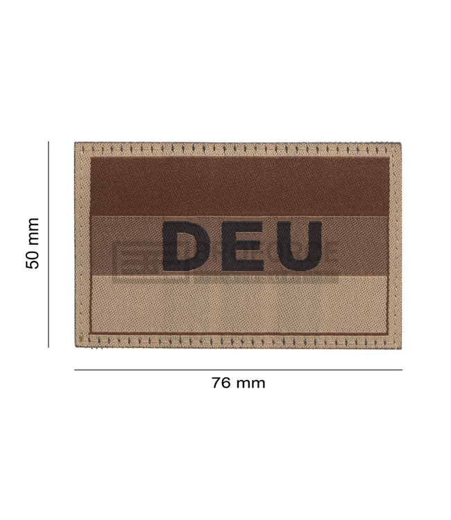 Clawgear Germany Flag Patch - Desert