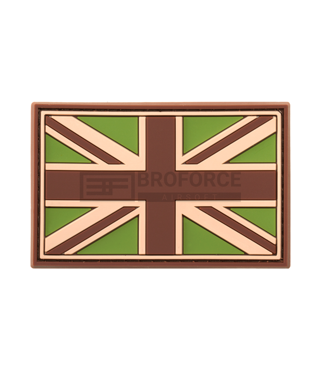 JTG Great Britain Rubber Patch - Green