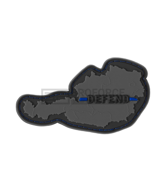 JTG Defend Austria Rubber Patch - Multicolor