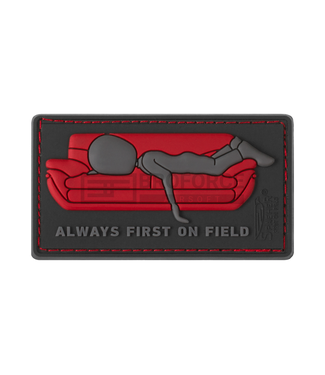 JTG Always First on Couch Rubber Patch - Multicolor