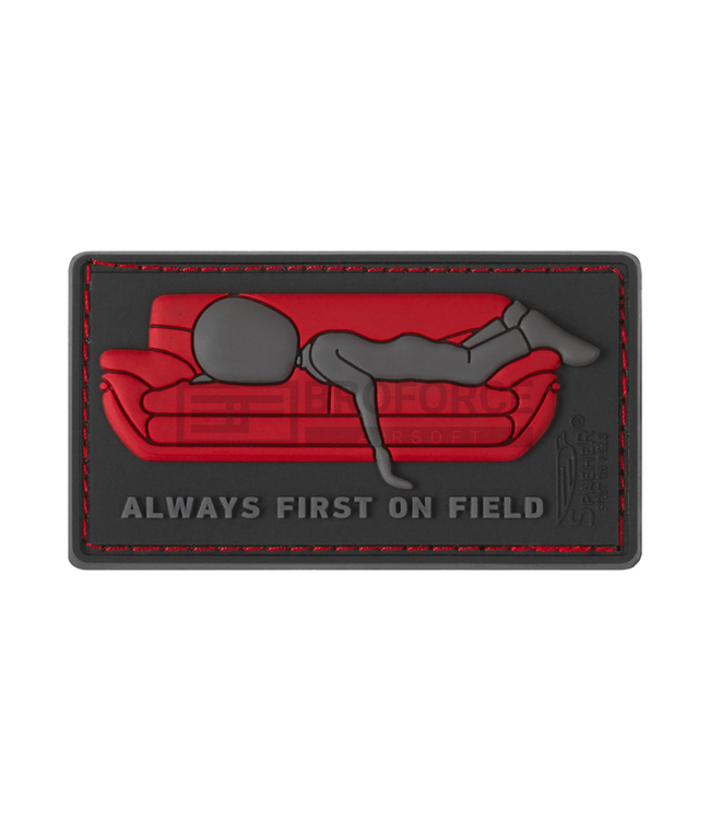JTG Always First on Couch Rubber Patch - Multicolor