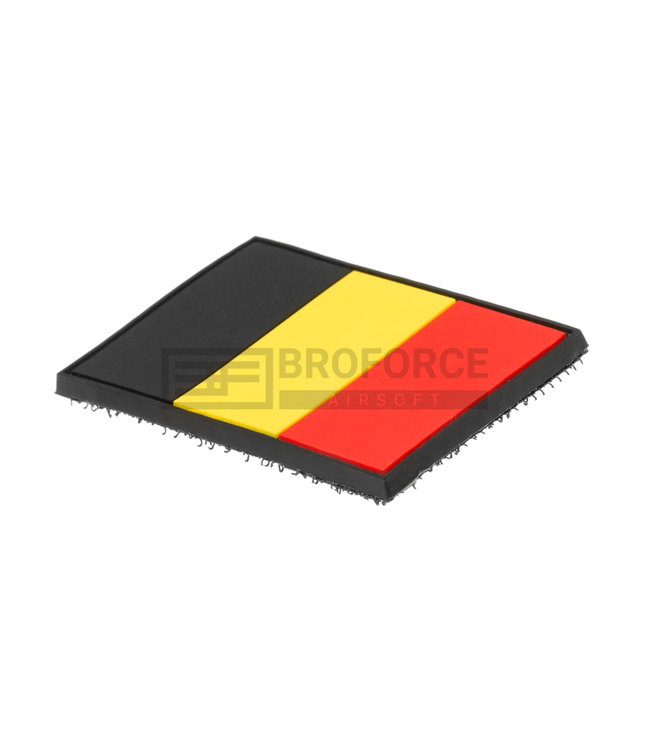 JTG Belgium Flag Rubber Patch - Multicolor