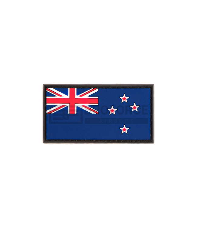 JTG New Zealand Flag Rubber Patch - Multicolor