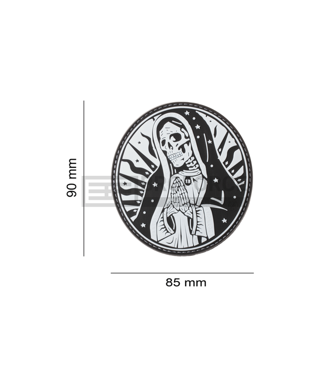 JTG Santa Muerte Rubber Patch - SWAT