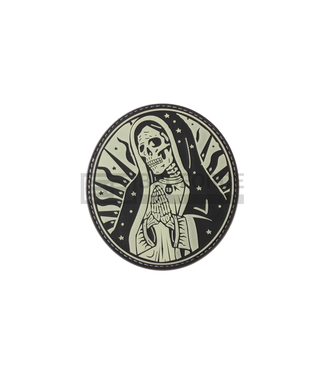 JTG Santa Muerte Rubber Patch - Glow